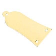3 Holes Metal Truss Rod Cover with Screws Guitar Bass Replacement Gold