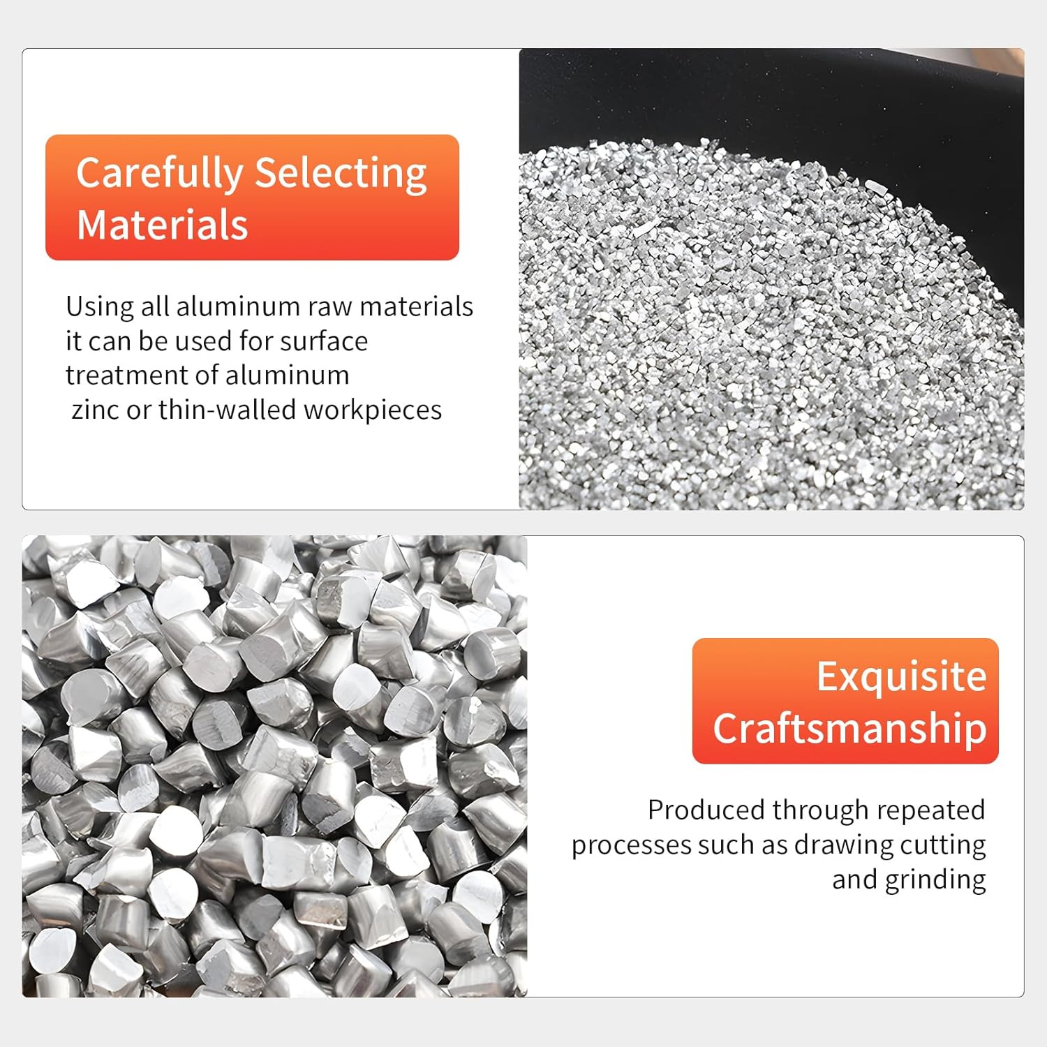 4 Lb Aluminum Pellets 99.6% Pure Raw Metal Casting Melting Foundry Shot Ingot