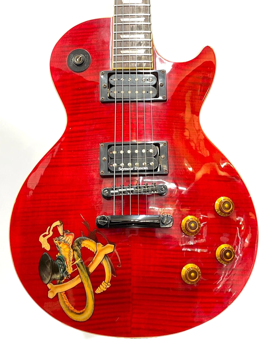 Epiphone Les Paul Classic Guitar Slash Snakepit Red Seymour Duncan