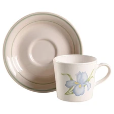 Corning Corelle Iris Cup & Saucer 88465