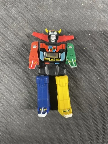 1985 Impulse Voltron Watch Clock Magnetic Back Figure Tiny Miniature Vintage