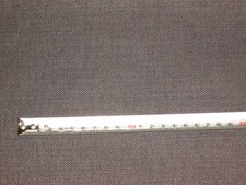 Tessuto Arredo Lino e Cotone Tinto Tinto Tinta Unita Romo Grigio Grafite Antracite, 2,4 mt