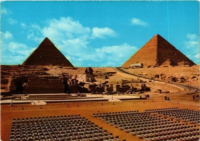CPM Gizeh Die Sphinx und die Pyramiden von Cheops und Chephren ÄGYPTEN (852819)