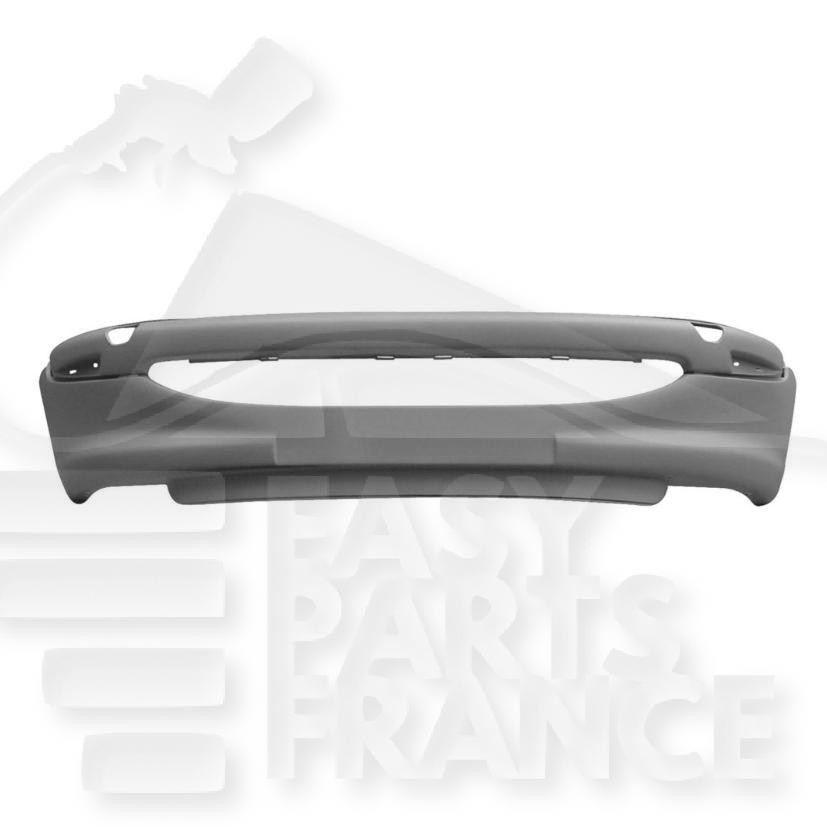 Pare-choc avant Peugeot 206 à peindre avec spoiler bouclier carrosserie 1998-2009