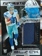 2023 Panini Black Luke Schoonmaker #FUT-7 Futuristic (RC)  /150