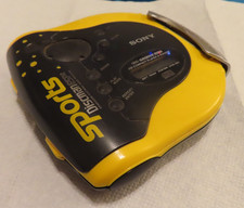 Sony D-ES52CK Discman Sports Portable CD Player w/ Battery Pack READ  