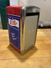 Vintage Style Pepsi-Cola Napkin Holder Ice Co...