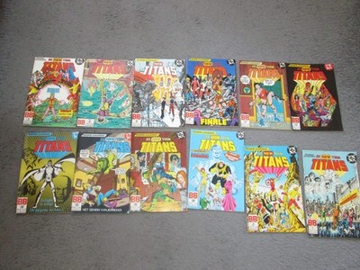 12  DC De New Teen Titans Baldakijn No 1-4,9,11,12,13,14,15,16,18