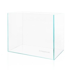 Ultra Clear Glass Fish Tank 3.5 Gallon, 5mm Thickened Rimless Aquarium Tank L...
