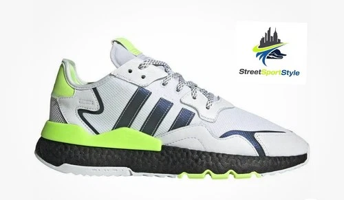 *BRAND NEW* - Size 11.5 - 2020 Adidas Nite Jogger Cloud White Green EG6749