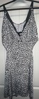 Lane Bryant Cacique Leopard Chemise Nightie Sexy Black Lace Open Sides Sz 18/20 — photo 3