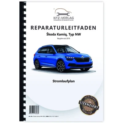 SKODA Kamiq Typ NW ab 2019 Schaltplan Stromlaufplan Verkabelung Elektrik Pläne - Bild 1 von 4