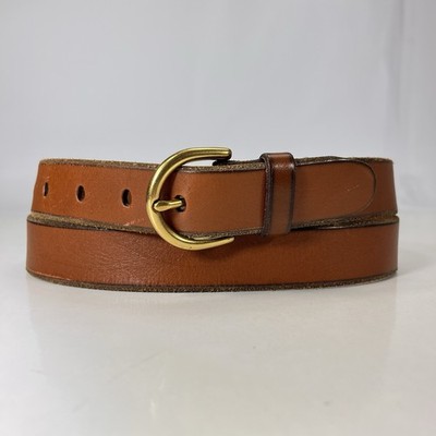 Fossil Brown Leather Belt - Women's Size 40