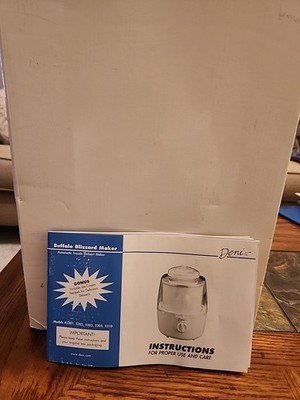 Deni Buffalo Blizzard Maker Auto Frozen Dessert Maker Open Box