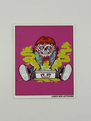 Lunch Box Leftovers STALE DALE / MUSTY DUSTY Vinyl Album Sticker SSFC