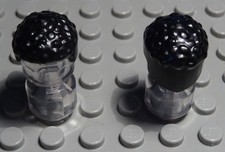 Lego Figur Zubehör Haar Schwarz für Mann