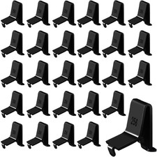 "Shelf Clips, 28PCS Adjustable Shelf Brackets for 255 Standard Pilaster, Heavy "
