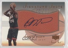 2001-02 Upper Deck Sweet Shot Signature Shots Desmond Mason #DE-S Auto 04jj
