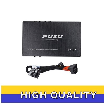 PUZU PZ-C7 Car DSP Amplifier ISO Wiring Harness 4x150W Car Audio Amplifier id89