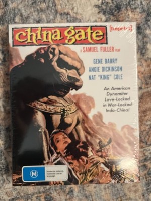 China Gate (Blu-ray, 1957) Imprint LE w/Slip Sam Filler OOP RARE NEW SEALED 
