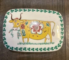 Vintage Flint Figgjo "Dagros" Buttercup W/ Lid Turi Design, Norwegian RARE EUC