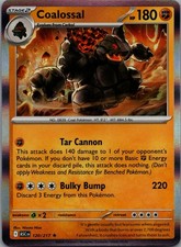 Coalossal 120/217 R Ascended Heroes Pokemon Holo Near Mint