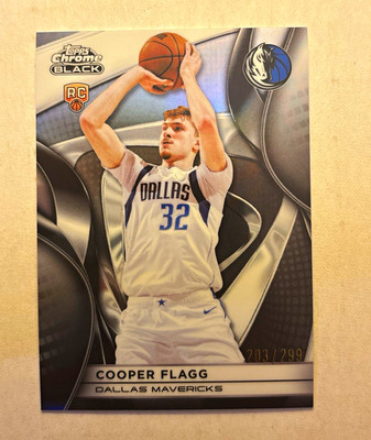 2025-26 Topps Chrome Cooper Flagg RC Refractor /299 Mavericks #251