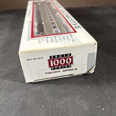 PROTO 1000 23976 AMT#35 HO SCALE BUDD RDC LOCOMOTIVE NEW OPEN BOX AMTRAK