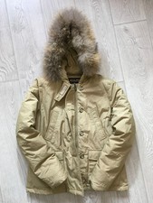 Woolrich Arctic Parka Kinder-Daunenjacke, Kojotenfell, Größe: XL