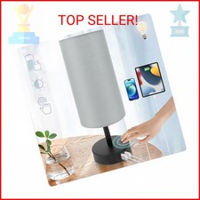 Yarra-Decor Bedside Lamp with USB Port - Touch Control Table Lamp for Bedroom 3
