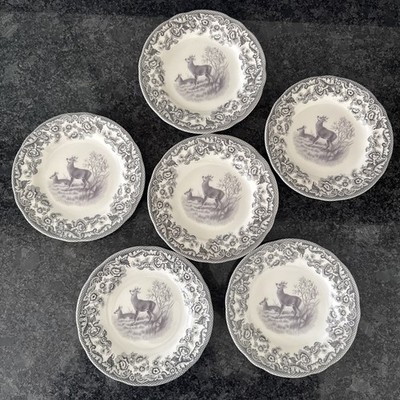 Spode Delamere Rural 6 Brot-/Kuchenteller 16 cm 