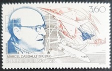 2502 Hommage à Marcel Dassault 1988 MNH luxe**