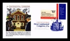 US COVER FIRST CONTINENTAL CONGRESS 250TH ANNIVERSARY FDC COMBO PANDA CACHET