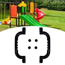 Juego de 2 piezas de manijas de seguridad para patio de recreo juego de columpios barra de agarre regalo de vacaciones