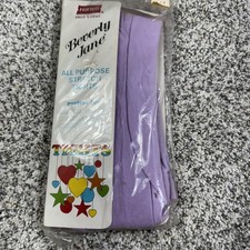 Vintage Hanes Beverly Jane Leggings Girls 4-6X Purple Red Label Made in USA