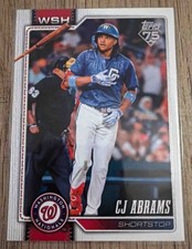 2026 Topps CJ Abrams #152 Nationals