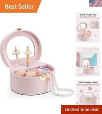 Modern Girls Musical Jewelry Box   Ballerina Design, Perfect for Rooms Ages 4-12