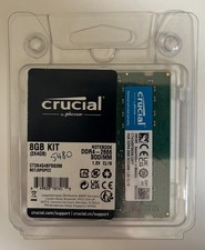 Image of Crucial 2 x 4GB (8GB) DDR4/2666 CL19 1.2V laptop RAM memory CT2K4G4SFS8266 Dell