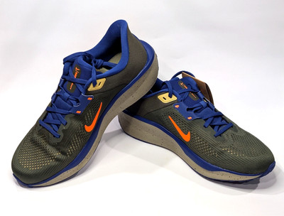 Nike Quest 6 Olive Green/Blue Men's Running Shoes - Size 10 NWOB HQ3223-325