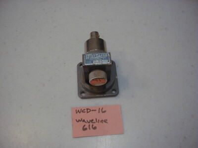 WCD-16 Waveline 616 WR-90 Waveguide Crystal Detector, 8-12.4 GHz Nice! 