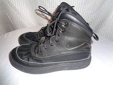 Nike Woodside 2 High Black Boots Shoes Style 524872-001 Kids Size 4.5Y