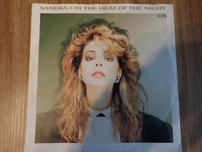 Sandra 7'' Single In the heat of the night / Heatwave ( Instr.) EU 1985