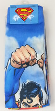 NWT NEW Superman Long Socks DC Comics 6-12 Shoe Size