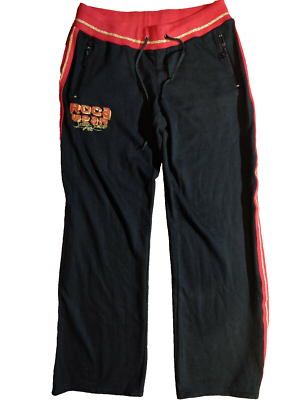 Rocawear Sexy Womens Track Pants Trousers Hip Hop Baggy Black Red Dance |  eBay