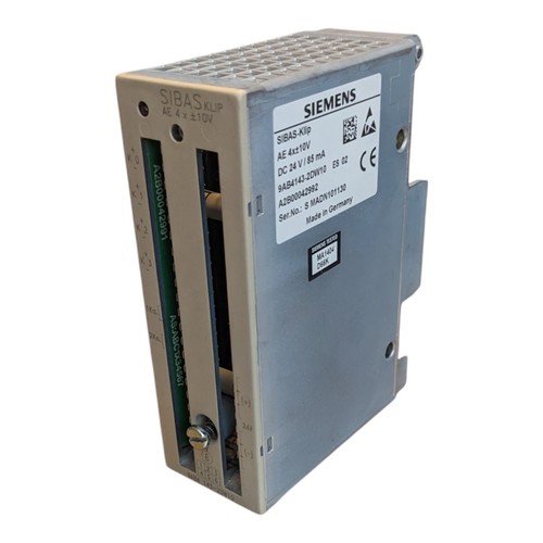 Siemens Sibas Klip 1P 9ab4143-2dw10 New Sealed Analog Input Module  - Picture 1 of 8