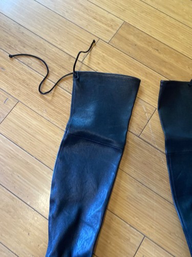 Stuart Weitzman Boots Lowland Ultralift Lug Sol Over Knee Thigh High Boot 7B - Picture 3 of 6