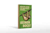 Holzschild Spruch 12X18 Cm Heute Habe Ich Brutalst Viel Deko Schild