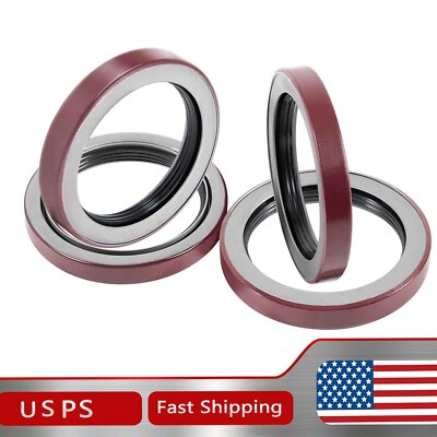 4PCS Oil Seal Replacement for Dexter 010-051-00 Grease 9K 10K 10-51 Trailer Axle