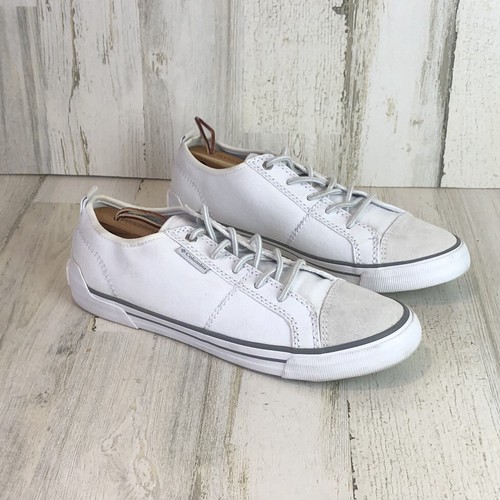 white canvas shoes size 12