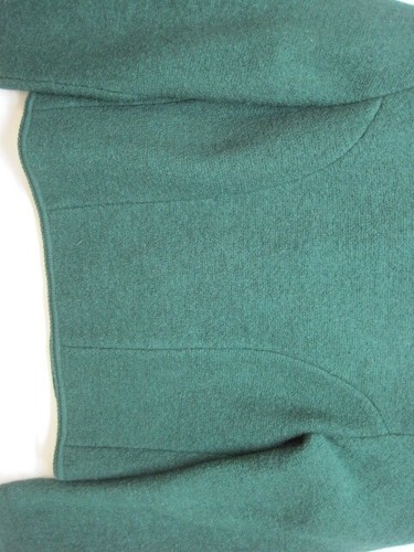 Maglione Geiger Tyrol Austria Lana Bollita Cardigan Lavorato a Maglia Verde 40 Medio - Foto 8 di 12